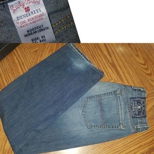 Lucky Brand Dungarees  Size 32